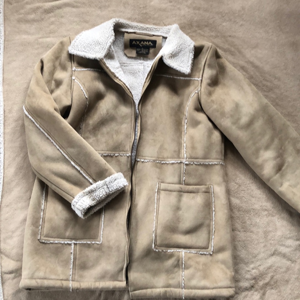 Faux Shearling Coat